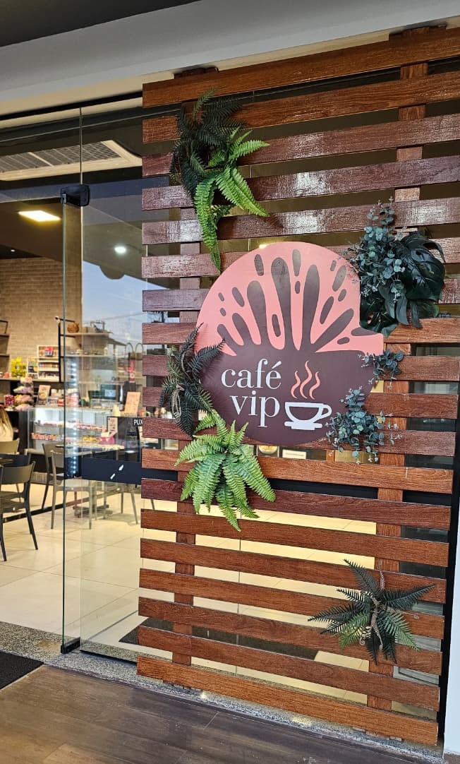 Entrada do Café Vip